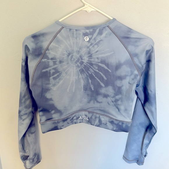 AYBL women’s core long sleeve crop top. Size Large - Picture 3 of 5